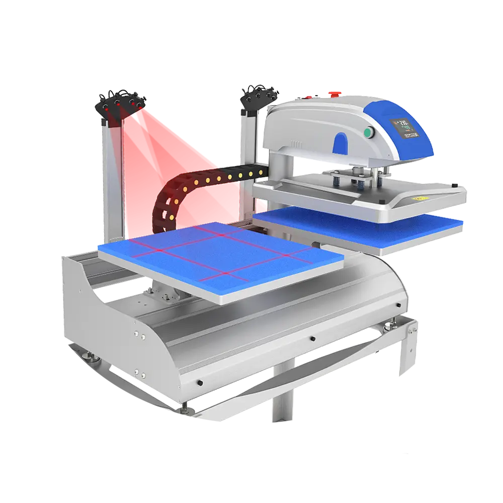 4 Heads Heat Press Laser Alignment System-HD Version