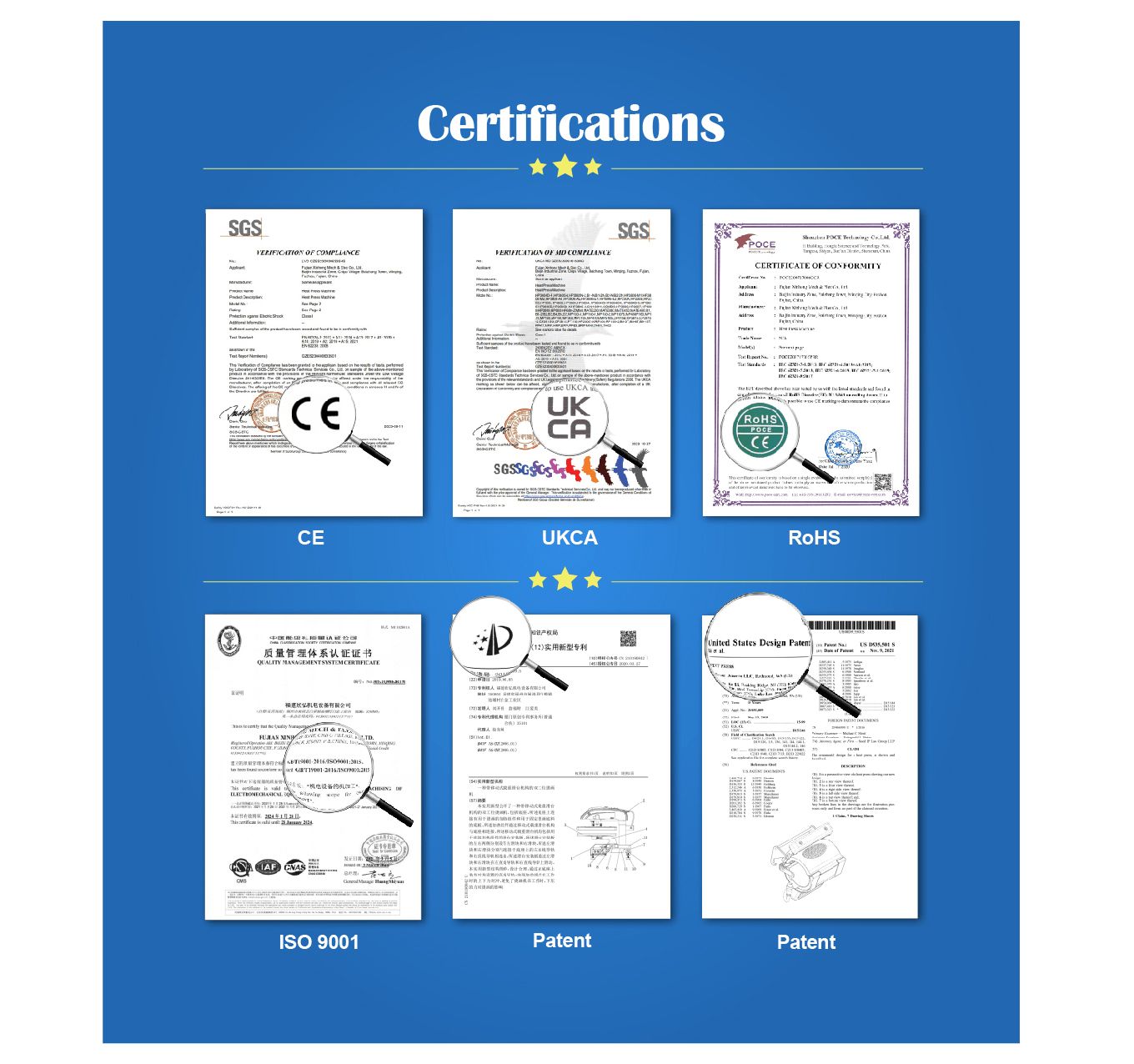 Certifications