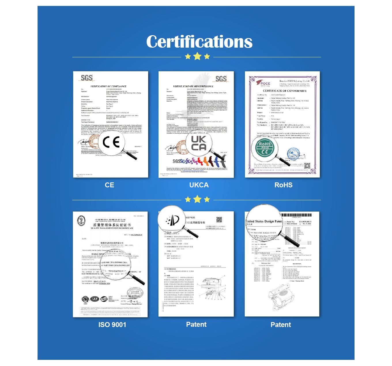 Certifications