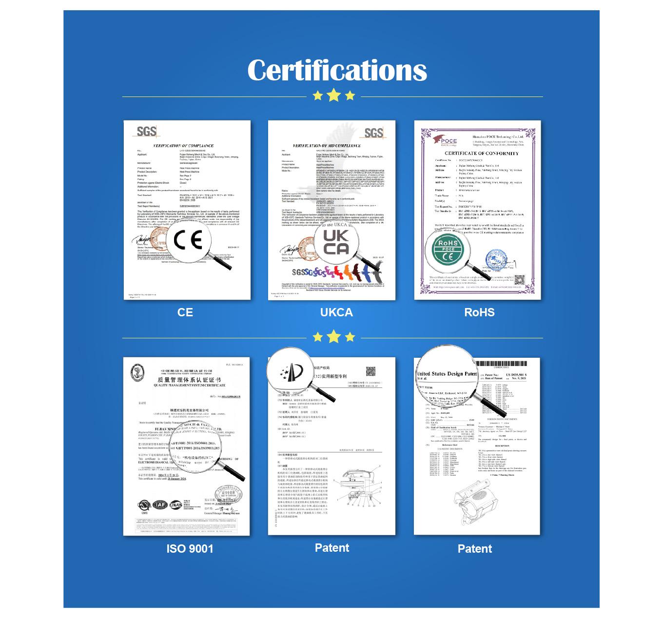 Certifications