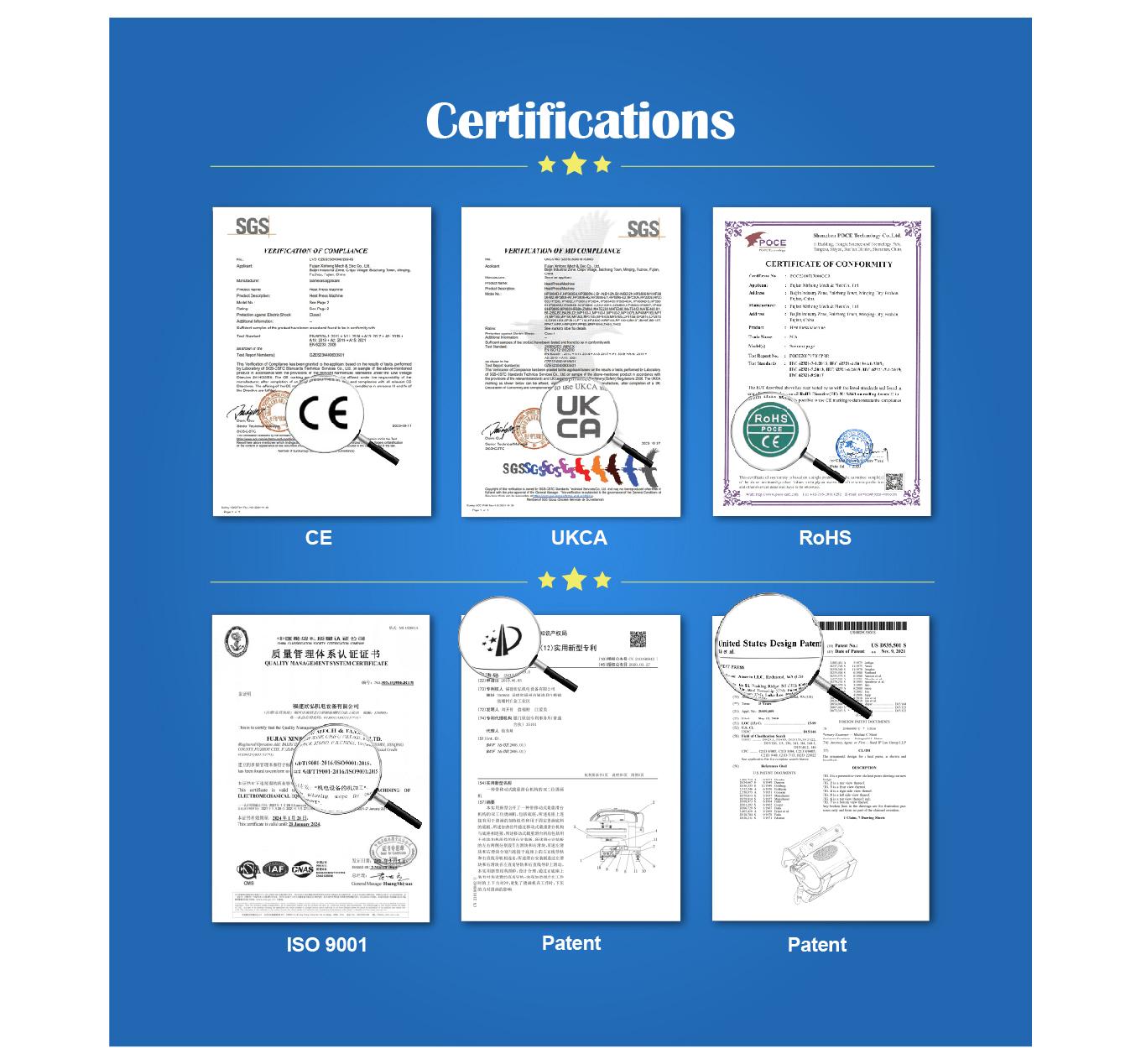 Certifications