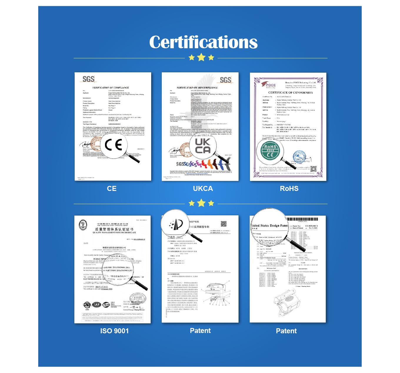 Certifications