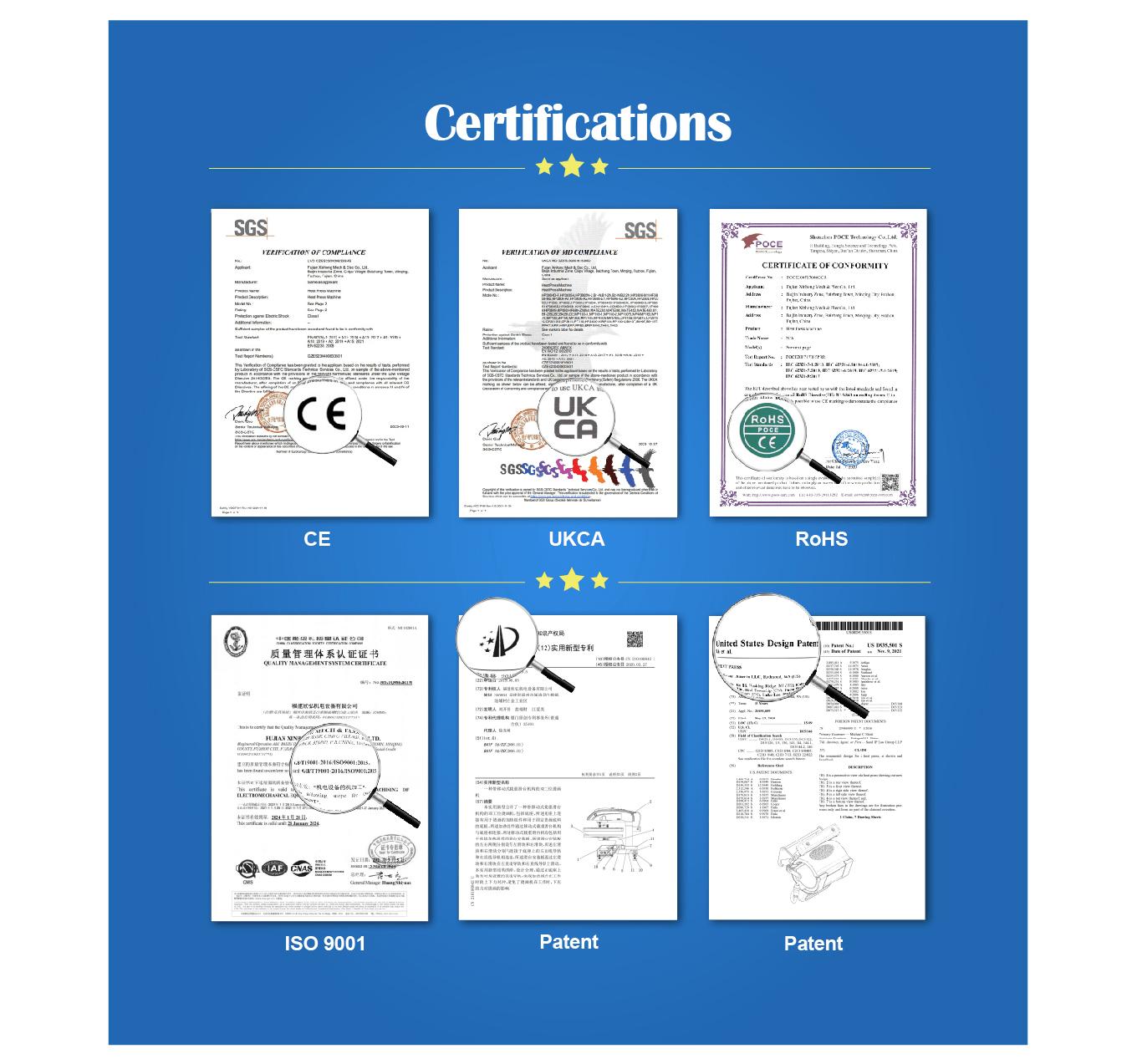 Certifications