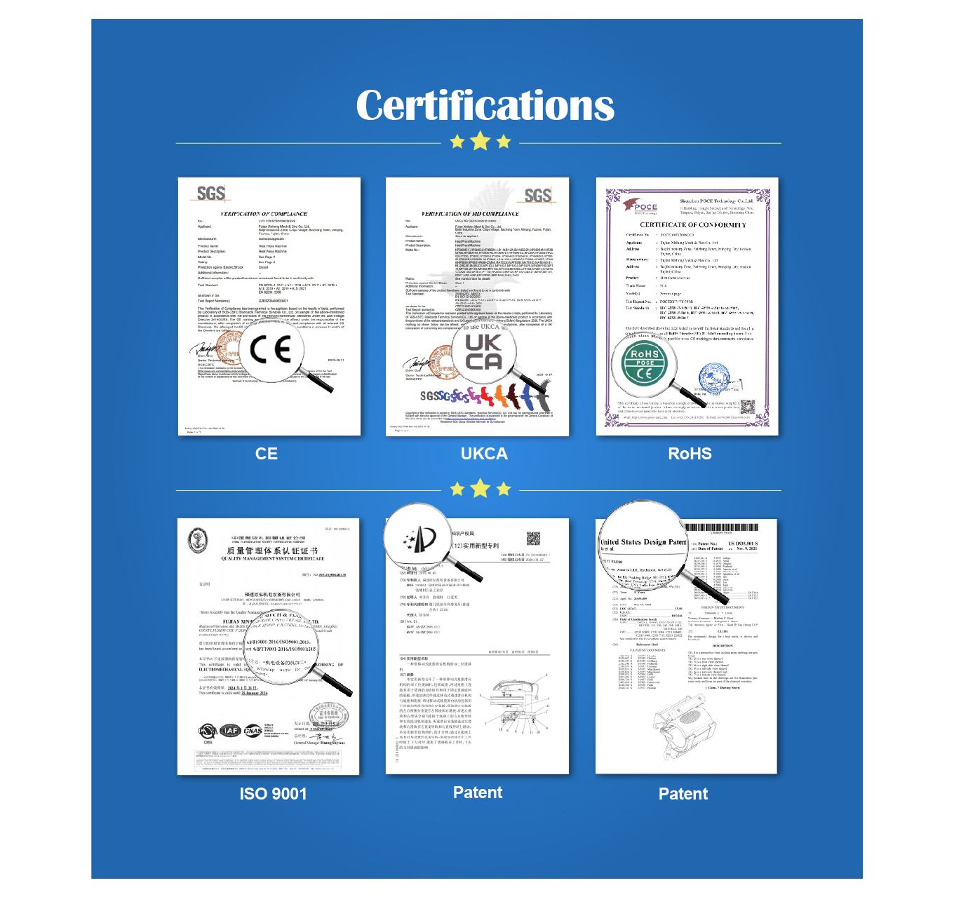 Certifications