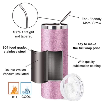 20 0z sublimation tumblers