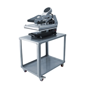 Universal Heat Press Machine Stand With Wheels, Heat Press Table ...