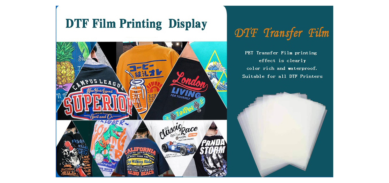 Feature of A4 DTF Transfer Film Glossy Clear PreTreat PET Heat Transfer Vinyl