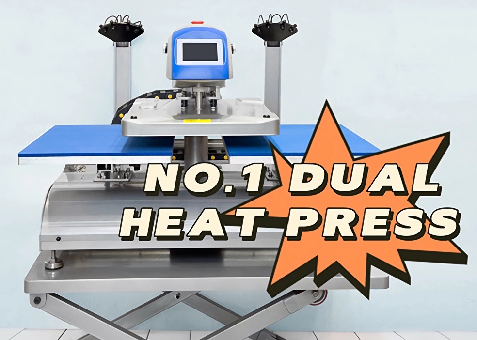 Dual Station Auto Heat Press Machine