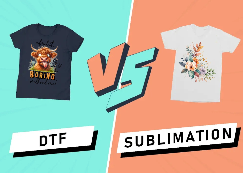 DTF vs. Sublimation Printing: Which Technique Has the Edge?