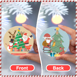 Feature of 28Pcs Sublimation Ornament Blank