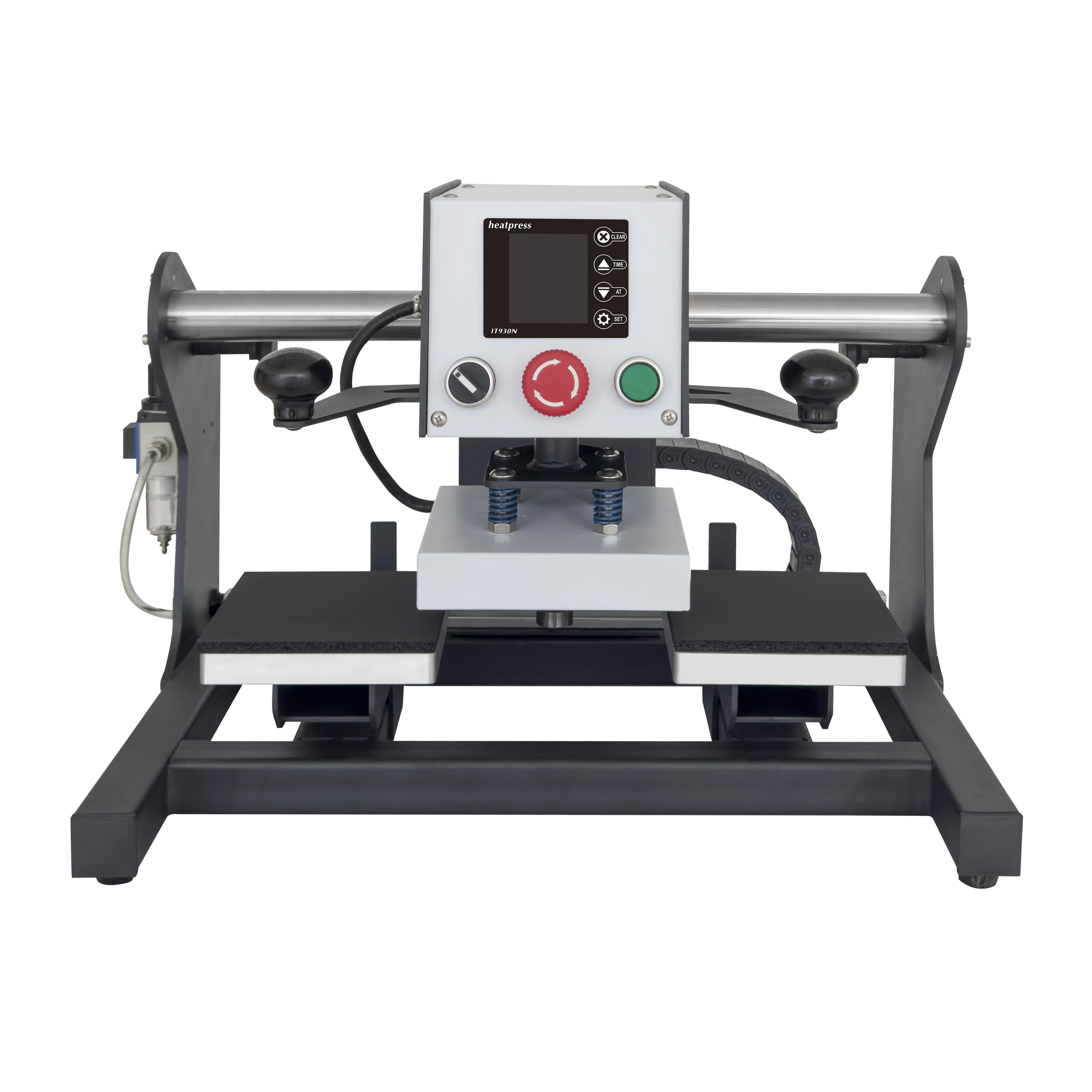 6x6 Dual Station Pneumatic Label Heat Press Machine