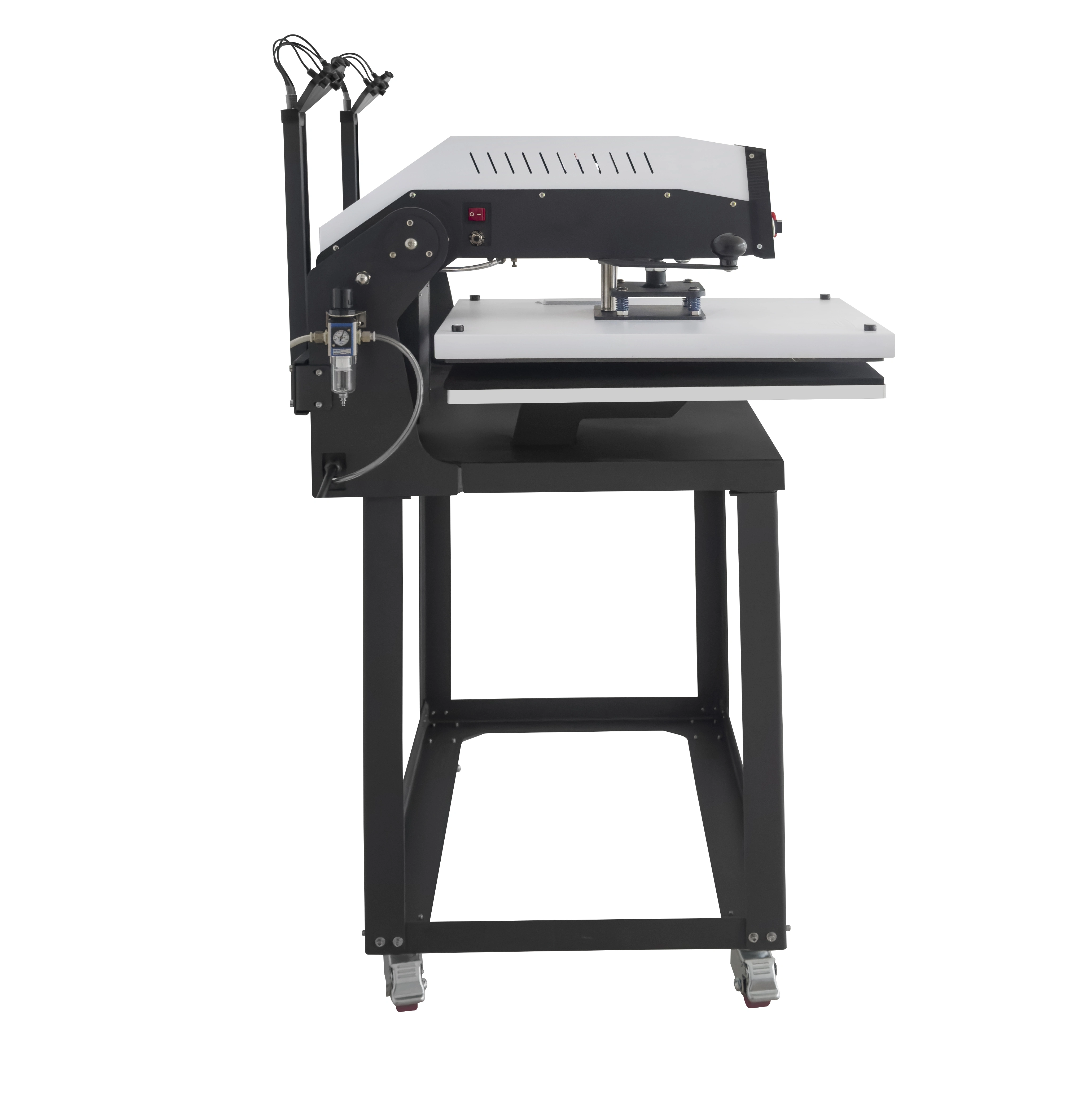 quality pneumatic double station heat press machine